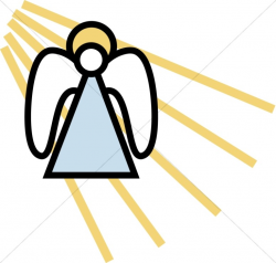 Simple Angel Clipart | Angel Clipart