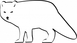 The arctic fox Drawing free commercial clipart - Arctic Fox,Arctic ...