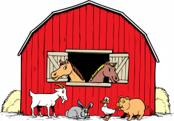 Farmhouse Barn Ranch free commercial clipart - Farmhouse,Farm,Barn ...
