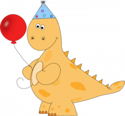 Dinosaur Birthday Clipart