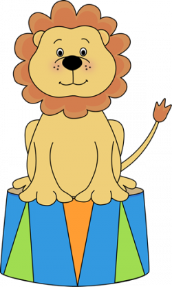 Circus Lion (free circus clip art) | Toddler Activities & Crafts ...