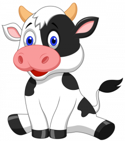 Pin by shoshanav on animals clipart | Pinterest | Cow, Cute cows and ...