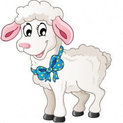 Funny Sheep - Farm Animal Images | animals clipart | Animals, Sheep ...