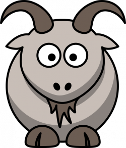 Free Clipart: Cartoon goat | Animals | Farm animals | Farm animal ...