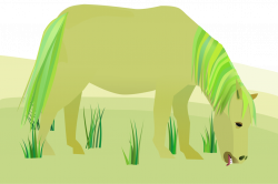 Mane Mustang Ecosystem Grassland Halter free commercial clipart ...