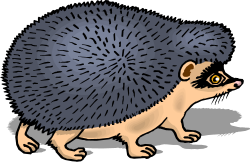 Free Hedgehog Clipart