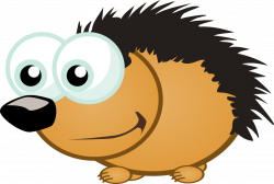 European Hedgehog Cartoon Drawing free commercial clipart - Hedgehog ...