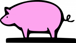 Farming Animal Pig Clip Art at Clker.com - vector clip art online ...