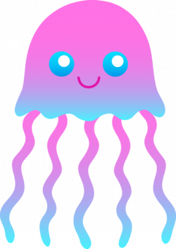 Cute Jellyfish Clip Art | Clipart and Graphics | Pinterest ...