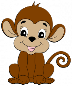 Cute Monkey Clip Art | Cute Monkey | Clipart | Monkey, Cute monkey ...