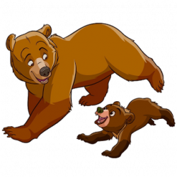 Mother And Baby Bear - Cute Bear Images | animals clipart ...