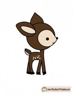Free Printable Deer Wall Sticker | Cayute! in 2019 | Pinterest ...