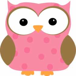 Pink Polka Dot Owl Clip Art 74 images for Free Clip Art Animals Owl ...