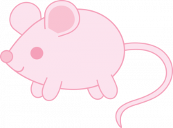 Pink Baby Mouse - Free Clip Art