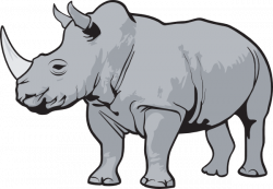 Rhino Animal Clipart