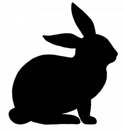 rabbit silhouette - Google Search | Bunny Gifts For Rabbit Lovers ...
