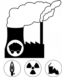 Nuclear power plant Power station Computer Icons Radioactive decay ...