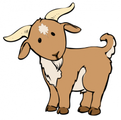 Cartoon Baby Goat | Description Goat cartoon 04.svg | More Clip Art ...