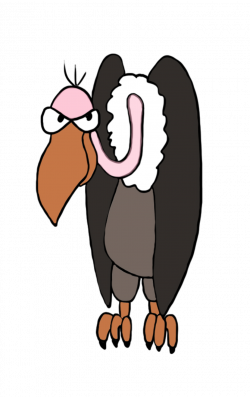 vulture drawing in color | Clipart | Clip art, Art, Applique patterns