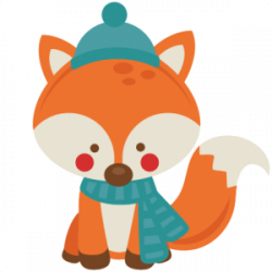 Miss Kate Cuttables Winter Fox | SVGs | Pinterest | Fox, Winter and ...