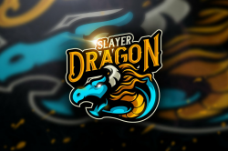 Dragon Slayer - Mascot & Esport Logo ~ Logo Templates ...