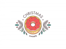 Christmas Sweets Logo | Christmas graphic design, Sweet logo ...