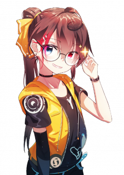 Transparent PNG - Cute Anime Girl by Anastasiya-V on DeviantArt