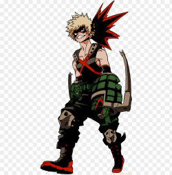anime transparent badass - bakugou katsuki PNG image with ...
