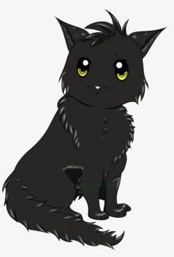 Anime Cat Png - Anime Black Cat Png PNG Image | Transparent ...