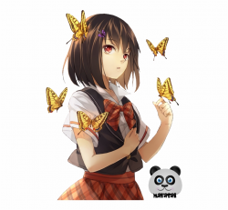 Cute Anime Girl Anime Cute Transparent Hd - Clip Art Library