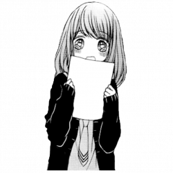 Anime PNG Black And White Transparent Anime Black And White ...