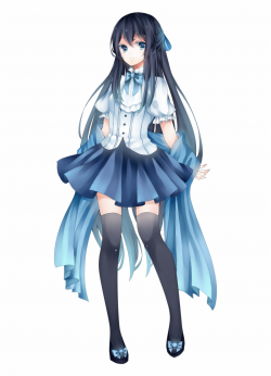 Anime Girl Full Body Png | Transparent PNG Download #203362 ...
