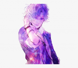 Report Abuse - Galaxy Anime Boy Png Transparent PNG ...