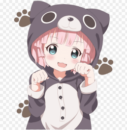 kawaii anime girl PNG image with transparent background | TOPpng