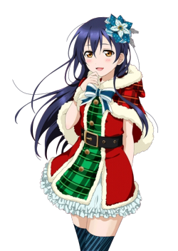 transparent love live! christmas | Umi love live, Anime love ...