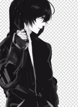 Black hair Anime Brown hair Male Manga, Anime transparent ...