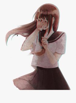 Transparent Crying Eyes Png - Crying Anime Girl Sad ...