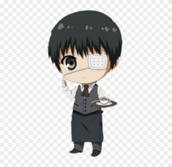 Kaneki Ken Chibi - Tokyo Ghoul Chibi Png, Transparent Png ...