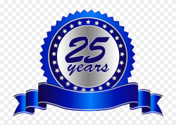Customer Service Clipart Year Service - 25 Years Anniversary At Work ...