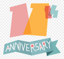 Office Clipart Anniversary - Happy 11th Work Anniversary - Png ...