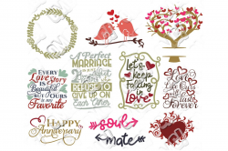 Anniversary SVG Bundle