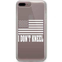 Amazon.com: I Dont Kneel for The National Anthem White ...