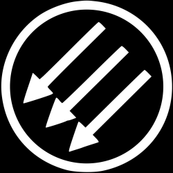 Three Arrows sticker