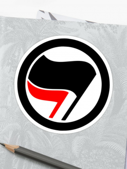 antifa logo | Sticker