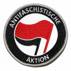 Antifaschistische Aktion - Patch (red/black)