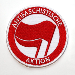 Antifaschistische Aktion - Patch (red/red)