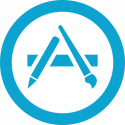 App, app store, apple, logo, market, store icon