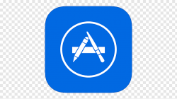 Blue area text symbol, MetroUI Apps Mac App Store, Appstore ...