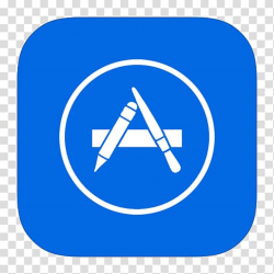 Blue area text symbol, MetroUI Apps Mac App Store, Appstore ...