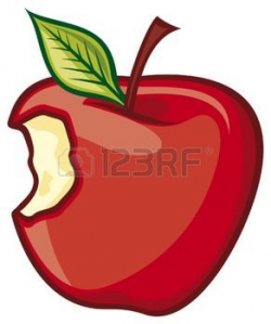 bitten apple: Red Bitten apple (Fresh Apple) | A Bite of the Apple ...